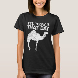 Bochel Woensdag Kameel Kantoor Meme Grap Idee T-shirt