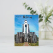 Bochelbrug Minsk Wit-Rusland Briefkaart (Staand voorkant)