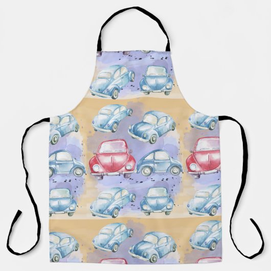 Bochos auto's, auto schort (Voorkant)