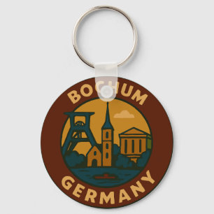 Bochum Duitsland Stad Kunst Sleutelhanger