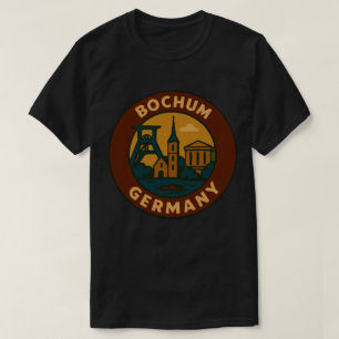 Bochum Duitsland Stad Kunst T-shirt