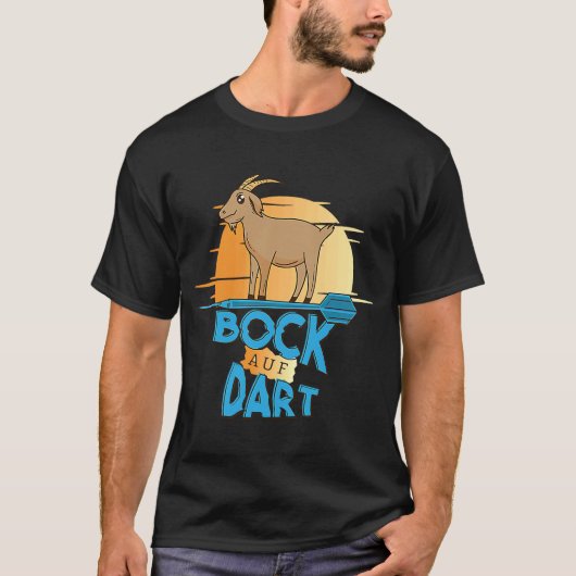 Bock auf dart geiten t-shirt (Voorkant)