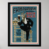 Bock Beer Ad Poster 12 x 16 (Voorkant)
