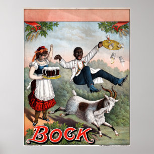 Bock Beer Adverteren Poster