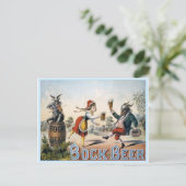 Bock Beer Briefkaart (Staand voorkant)