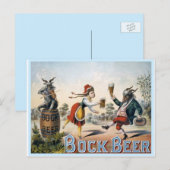 Bock Beer Briefkaart (Voorkant / Achterkant)