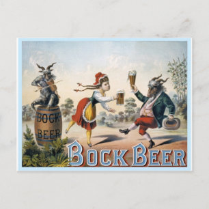  Bock Beer Briefkaart