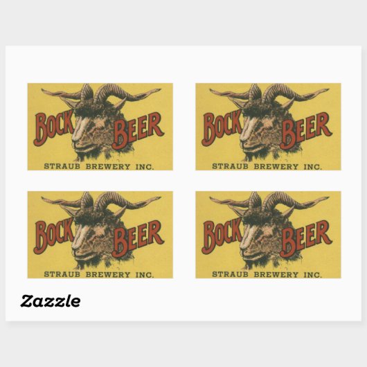 Bock Beer Label (Vel)