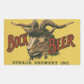Bock Beer Label (Voorkant)
