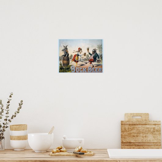  Bock Beer Poster (Keuken)