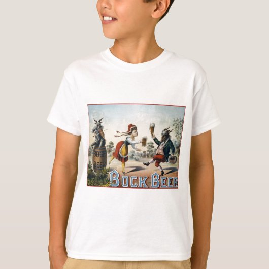 Bock Beer T-shirt (Voorkant)