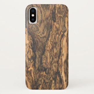 Bocote (hout) Finish iPhone X Hoesje