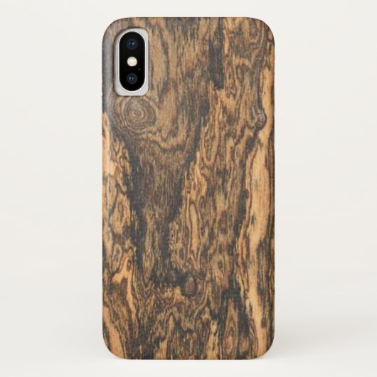 Bocote (hout) Finish Case-Mate iPhone Case (Achterkant)