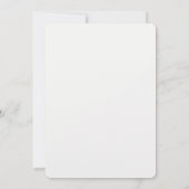 Boda de oro bewerkbaar kaart (Achterkant)