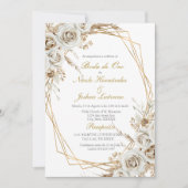 Boda de oro wedding invitation (Devant)