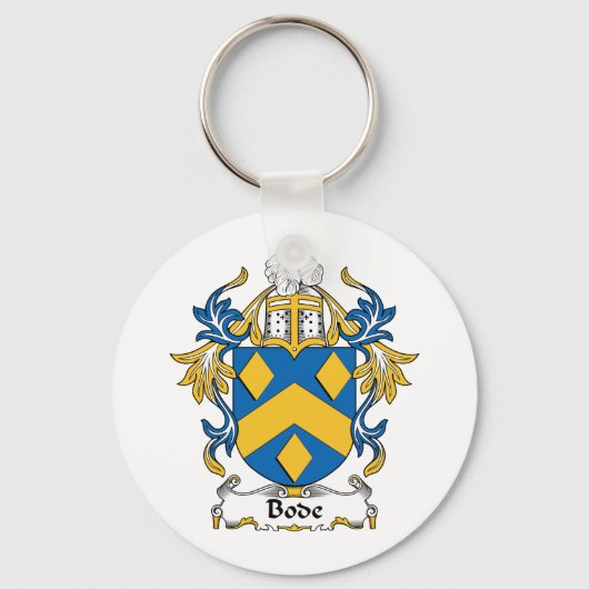 Bode Family Crest Sleutelhanger (Voorkant)