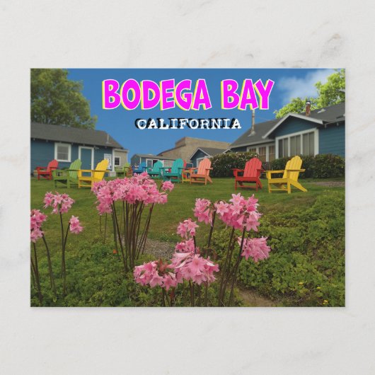 Bodega Bay Briefkaart (Voorkant)