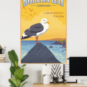 Bodega Bay California Poster (Thuiskantoor)