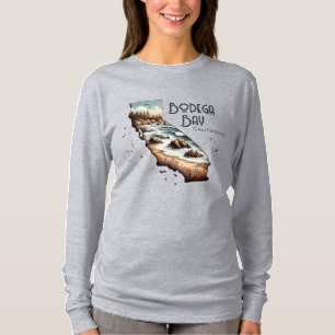 Bodega Bay California Souvenir Gift T-shirt