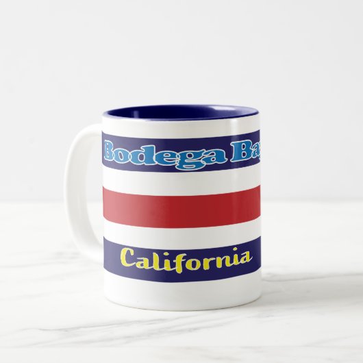 Bodega Bay Mok met Anker (Voorkant links)
