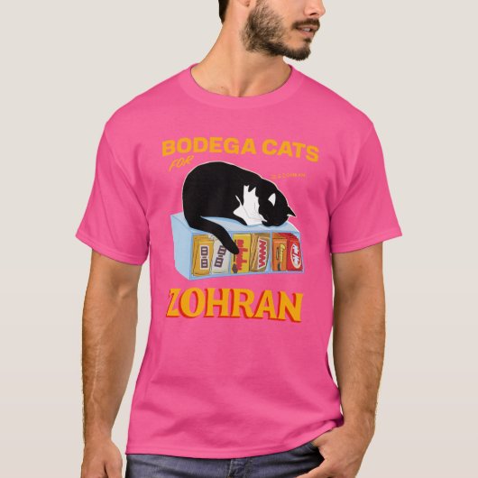 BODEGA CATS FOR ZOHRAN boy T-shirt (Voorkant)