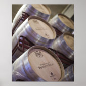 Bodega Marques de Riscal winery, wijnkelder Poster (Voorkant)