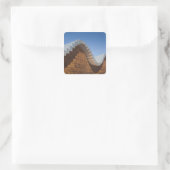 Bodegas Ysios wijnmakerij Vierkante Sticker (Tas)