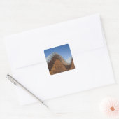 Bodegas Ysios wijnmakerij Vierkante Sticker (Envelop)