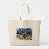 Bodegón a espátula grote tote bag (Achterkant)
