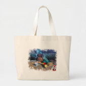 Bodegón a espátula grote tote bag (Voorkant)