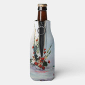 Bodegón de flores/Still life of flowers Flesjeskoeler (Fles Achterkant)