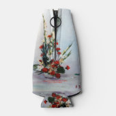 Bodegón de flores/Still life of flowers Flesjeskoeler (Achterkant)