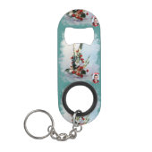 Bodegón de flores/Still life of flowers Mini Flessenopener (Voorkant)