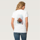 Bodegón de flores t-shirt (Achterkant volledig)
