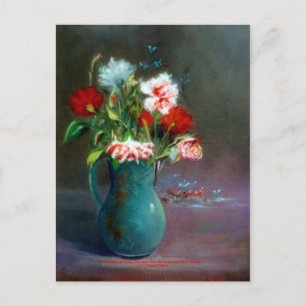Bodegón de flores/Toch leven bloemen Briefkaart