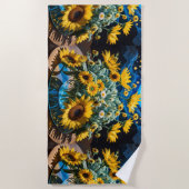 Bodegón Flores y Noche 1 - 001 Strandlaken (Voorkant)