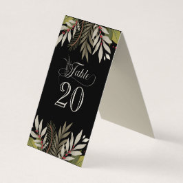 Bodemafzuigtafelnummers van gevlekte botanische st kaart