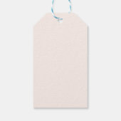 BodemBaby shower Favor/Gift Label Cadeaulabel (Achterkant)