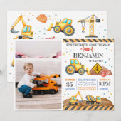 Bodemballetjeskinderen van Birthday Party Kaart (Voorkant / Achterkant)