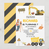 Bodemballetjeskinderen van Birthday Party Kaart (Voorkant / Achterkant)