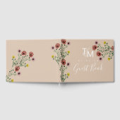 Bodembestratde  bloemen botanisch gastenboek (Volledig)