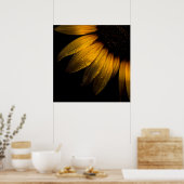 Bodembloemen 28 Zonnebloem Poster (Keuken)