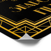 Bodembord voor snapchat Weddenschap | Gatsby Art D Poster (Hoek)