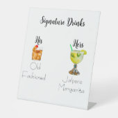 Bodembout Reclamebord Met Voetstuk (Voorkant)