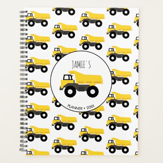 Bodemconstructietransporten Kinder Planner (Voorkant)