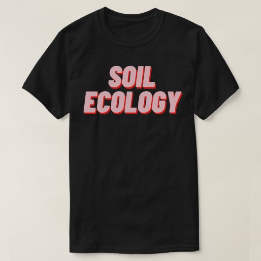 bodemecologie t-shirt (Design voorkant)