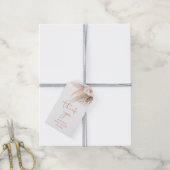 Bodemparelgras baby shower cadeau labels cadeaulabel (Met Touw)