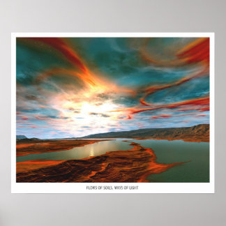 Bodemstromen, lichtbronnen poster