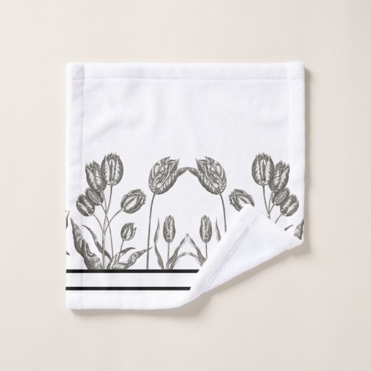  bodemTulp-ventilatorset Bad Handdoek (Wasdoekje)