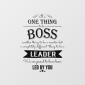 Bodemwaardestijger in week  raamsticker (Vel)